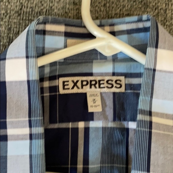 Express fitted button down shirt (wore once) - Picture 2 of 3